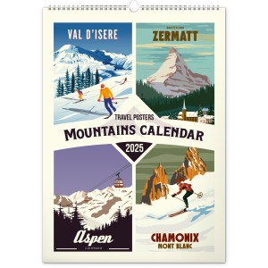 Falinaptr Travel Posters ? Mountains 2025, 33  46 cm (naptr)