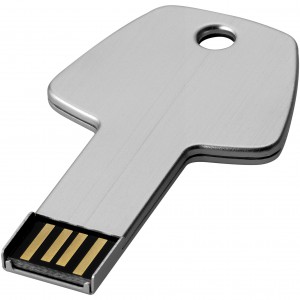 Kulcs pendrive, ezst, 4GB (raktri) (pendrive)