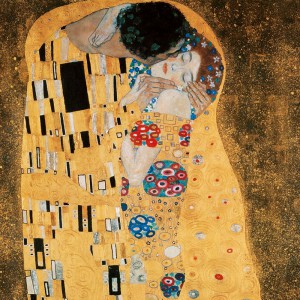 Lemeznaptr Gustav Klimt 2024, 30  30 cm (naptr)