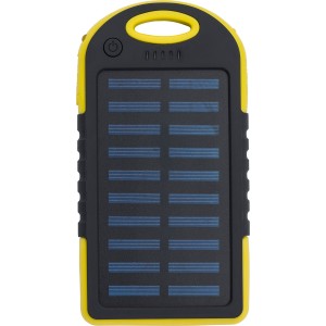 Napelemes powerbank, ABS, s�rga